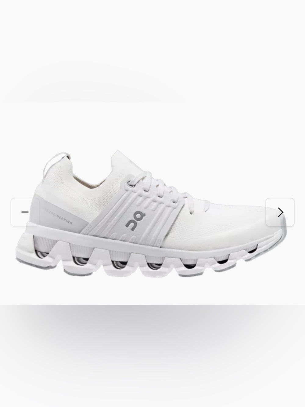 On Running Women’s Cloudswift 3 Lace-Up Running Shoe - White